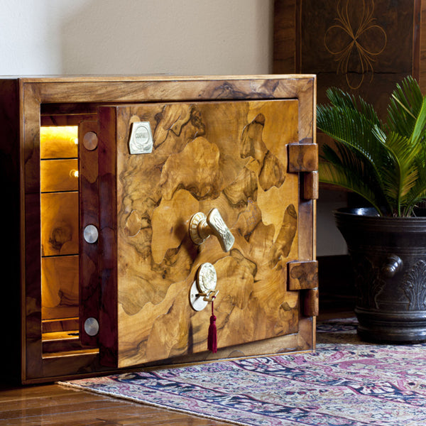 Coffre-fort de luxe en racine